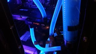 650 Watercooling  Part 9 Mixing Mayhems Clear UV Blue and Aurora [upl. by Otsirc467]