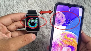 Comment Connecter Une Montre Smartwatch Fitpro à Un Téléphone en Français [upl. by Trace]