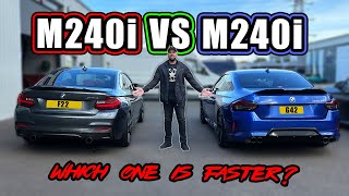 Which one is FASTER M240i gets Hybrid TURBO with METH [upl. by Masera]