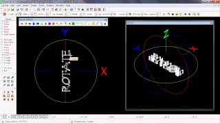 DataCADs 3D Rotate Command [upl. by Liu128]