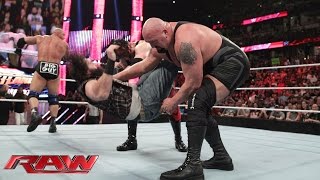 Big Show vs Braun Strowman Raw Feb 20 2017 [upl. by Pierpont]