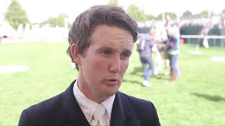 Land Rover Burghley Horse Trials 2017  Dressage Day 1 Tom McEwen [upl. by Terzas]