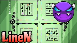 LineN by Eefy77 Free Platformer Easy Demon  Geometry Dash 22 [upl. by Suzie922]