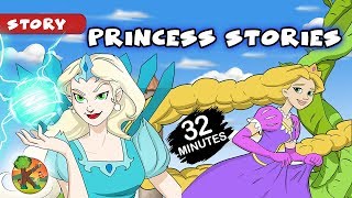 30 Minutes of Princess Stories  KONDOSAN English Fairy Tales amp Bedtime Stories for Kids  Animation [upl. by Kubis]