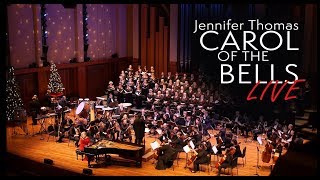 CAROL OF THE BELLS Live Epic Orchestra Piano Version  Performed by Composer Jennifer Thomas [upl. by Toogood]