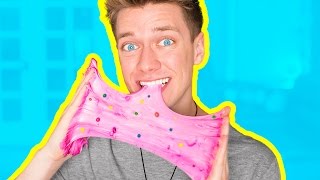 DIY Edible Slime Candy SLIME YOU CAN EAT How To Make The BEST Slime [upl. by Wons309]