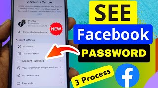 How to See Facebook Password if you Forgot 2024  New Process [upl. by Eybbob]