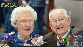 Harvey amp Irma married couple amazed by hurricanes bearing their names [upl. by Bornie812]