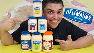 Qual é a MELHOR Maionese HELLMANNS  Eu Testei [upl. by Colfin]