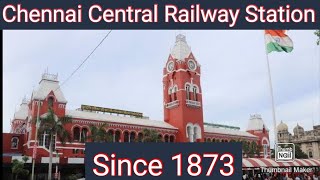 Chennai Central Railway Station  चेन्नई सेंट्रल रेलवे स्टेशन  Prepaid TaxiAuto Chennai Station [upl. by Aerdnahs]