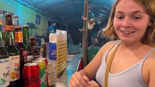 NAG ENJOY ANG MGA AMERIKANO SA MGA STREET FOODS NG PINAS [upl. by Eduino]