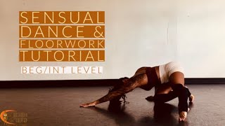 Sensual Floorwork Tutorial  BegInt Level [upl. by Ashlen]