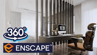 Create 360 Panoramic Tour with Enscape Tutorial [upl. by Carlick924]