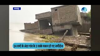 10sec m Kisan ka Mahal chala gya bihar flood [upl. by Annelg]