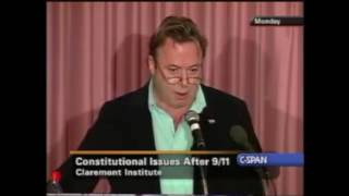 Christopher Hitchens  Dispels two widespread illusions about islamic terror 2006 [upl. by Amme398]