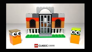 Lego Classic 10698  LEGO ile Mini Hapishane Nasıl Yapılır [upl. by Artapoelc]