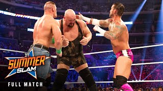 FULL MATCH CM Punk vs John Cena vs Big Show — WWE Championship Triple Threat Match [upl. by Linder241]