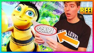 Reading The Entire Bee Movie Script But Everytime They Say quotBeequot I Repeat All the Previous Bees [upl. by Raddie]