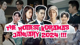 BEST KDRAMAS TO WATCH IN JANUARY 2024 ‼️ [upl. by Down]