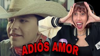 REACCIÓN Christian Nodal  Adiós Amor Video Oficial [upl. by Eyr]