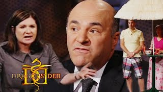 Kevin OLeary Rips Apart quotDistastefulquot Business Plan  Dragons Den Canada [upl. by Leavy574]