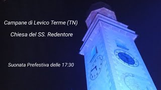 Campane di Levico Terme TN – Chiesa Parrocchiale del SS Redentore [upl. by Monda]