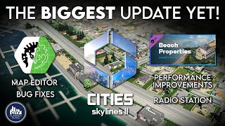 Everything new in the BIGGEST update to Cities Skylines 2 yet [upl. by Tri]