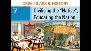 CIVILISING NATIVE EDUCATING NATION CBSE CLASS 8 HISTORY CHAPTER 7 IN MALAYALAM JIBIS CLASSES [upl. by Manuela]