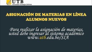 PASOS A SEGUIR PARA REALIZAR TU ASIGNACIÓN EN LÍNEA  ALUMNOS NUEVOS [upl. by Heber]