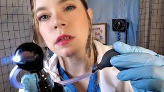 ASMR Hospital Audiologist Ear Exam with Ear Ultrasound amp Hearing Tests [upl. by Asyal81]