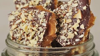 Buttercrunch Toffee Recipe Demonstration  Joyofbakingcom [upl. by Siouxie342]