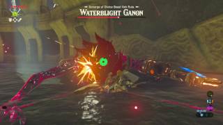 Waterblight Ganon VS Ancient Arrows [upl. by Yatnuahc]