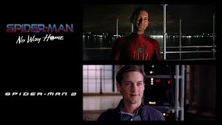 SpiderMan  Every Reference In No Way Home Part 1 [upl. by Kenway]