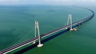 Crossing an Ocean The Hong KongZhuhaiMacau Bridge [upl. by Acissaj570]