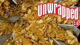 How TGI Fridays Potato Skins Chips Are Made  Unwrapped 20  Food Network [upl. by Kalvin167]