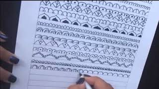 Como hacer mandalas 20 ideas faciles para tus mandalas  How to draw Mandalas 20 easy ideas [upl. by Agnot]