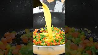 How to make easy egg fried rice at home [upl. by Rimidalg710]