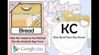 West Bend Dijon Rye Bread  Kitchen Cat [upl. by Halak]