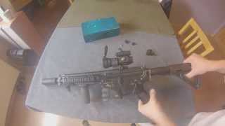 Unboxing ASG i prezentacja kolimatora aimpoint comp m2 [upl. by Selokcin]