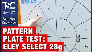 Pattern plate test Eley Select 28g [upl. by Nenney]