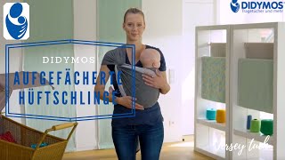 Hüftschlinge mit elastischem Tuch  Anleitung DIDYMOS [upl. by Dulciana16]