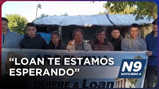 “LOAN TE ESTAMOS ESPERANDO”  NOTICIERO 9 [upl. by Nolad]