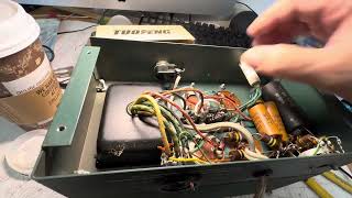 Heathkit HP23 power supply back to normal Heath kit stock operation for Harvey Wells transmitter [upl. by Bowles]