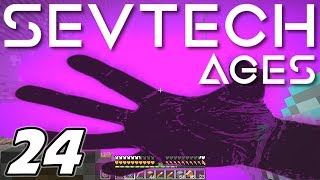 Minecraft Sevtech Ages  I GOT SLAPPED in the BENEATH DIMENSION  Ep 24 [upl. by Reena]