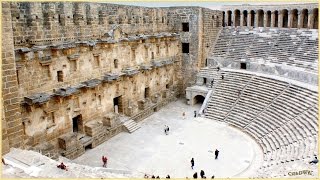 TÜRKEI  Antike 2000 Jahre Theater von ASPENDOS [upl. by Sahc999]