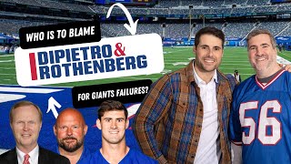 DiPietro amp Rothenberg  ESPN New York  Who is to blame for the New York Giants failures [upl. by Isiah]