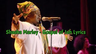 Shasha Marley  Gospel of Jah Lyrics [upl. by Portugal22]