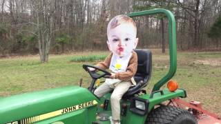 Hillbilly Baby and His Tractor [upl. by Assereht]