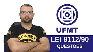 CONCURSO UFMT 2024 LEI 811290  QUESTÕES [upl. by Yadrahs360]