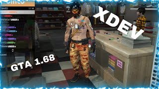 GTA V Online 168║XDEV OUTFIT EDITOR║How To Make Modded Outfits Using Xdev Outfit Editor [upl. by Eiromem155]